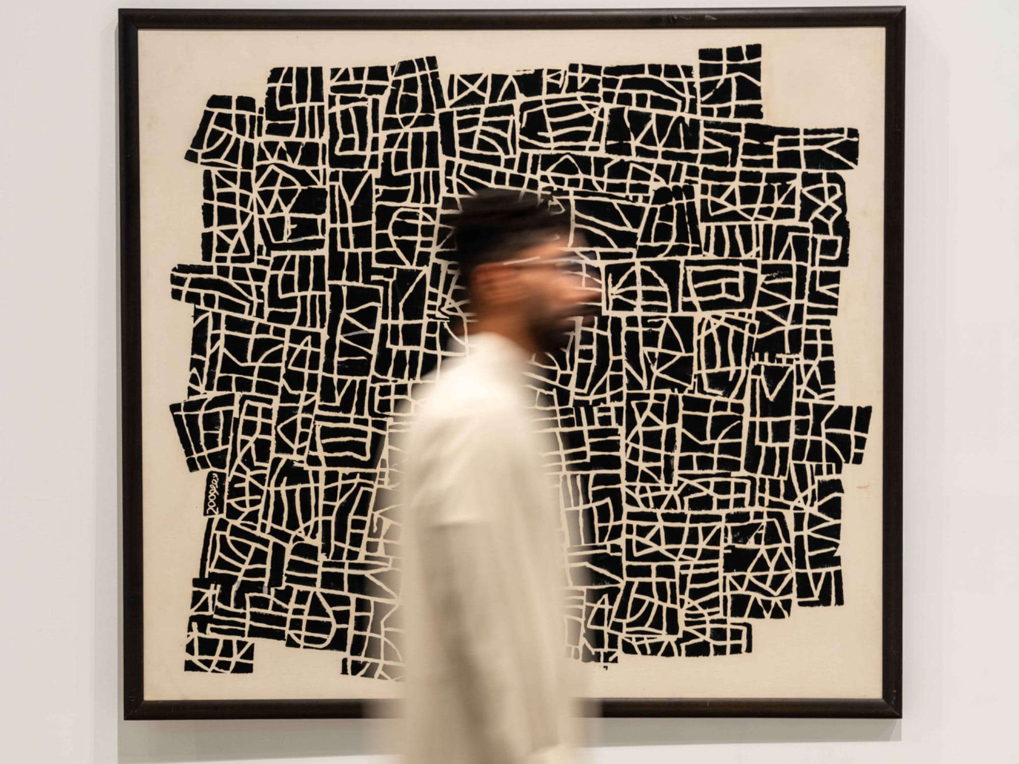 Dubai Collection Nights - Moustafa Fathi, Oil on Canvas, from the private collection of Sheikh Mohammed.