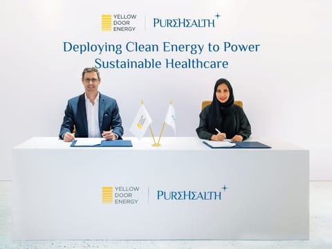 The signing ceremony took place at PureHealth’s office in Abu Dhabi 