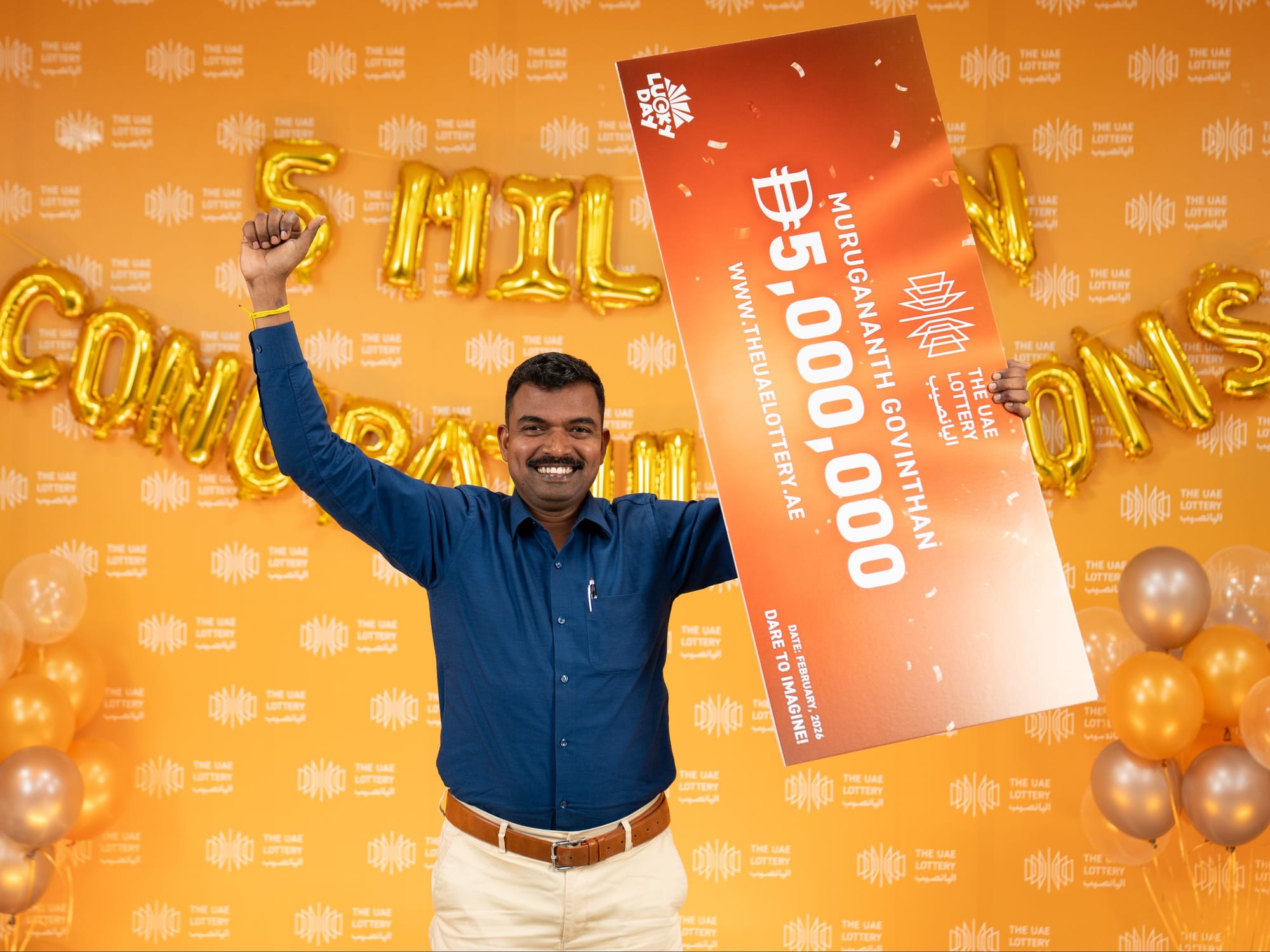 Murugananth Govinthan wishes to bring his wife and two children to Dubai.