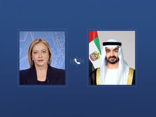 UAE President, Italy PM discuss regional developments