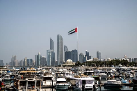 Abu Dhabi authorities respond to debris from downed drones