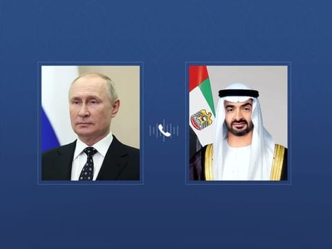 Sheikh Mohamed and Putin speak amid regional tensions
