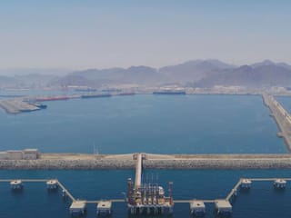 Fire at Fujairah oil zone contained after drone debris falls; no injuries reported