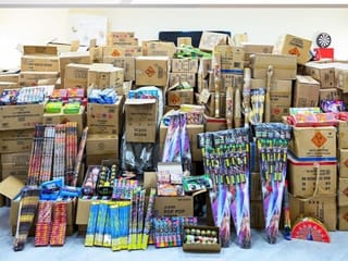 Sharjah Police seize 18,670 illegal fireworks, arrest suspect