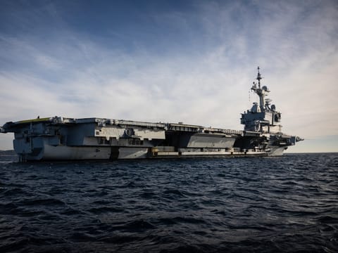 French aircraft carrier Charles-de-Gaulle  
