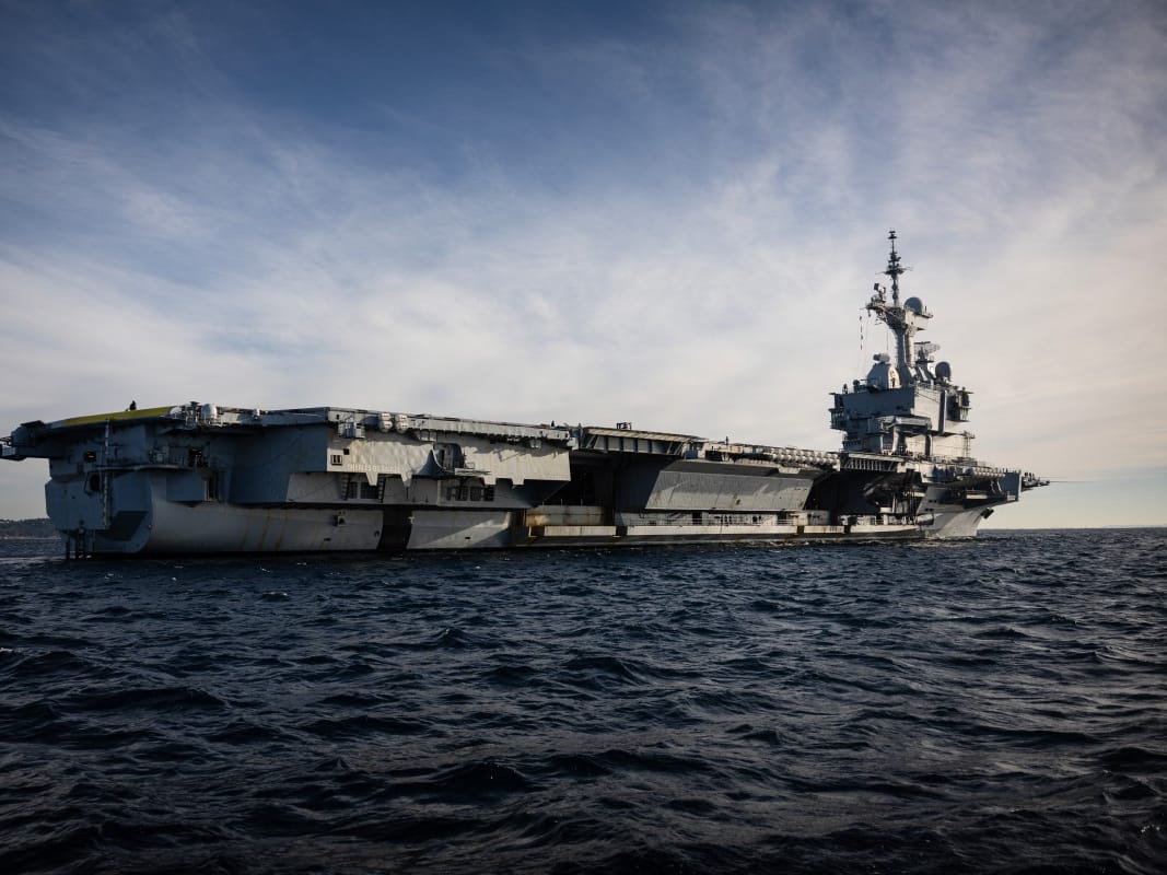French aircraft carrier Charles-de-Gaulle  