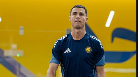 Ronaldo is still in Saudi Arabia