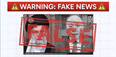 The public is warned against videos and other materials posted online propagating false narratives about the situation in the Middle East which are harmful and can cause unnecessary confusion