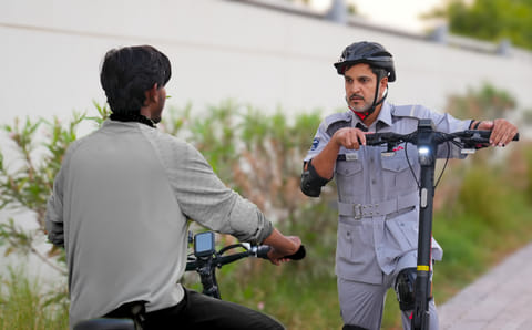  RTA inspection teams closely monitor whether delivery bicycles meet mandatory safety specifications