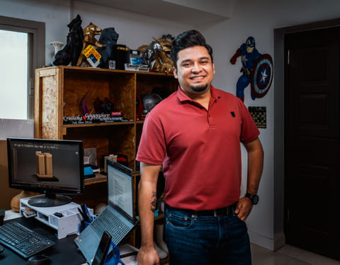 Kevin Alexander, founder and partner of Design Cave of 3D Printing.