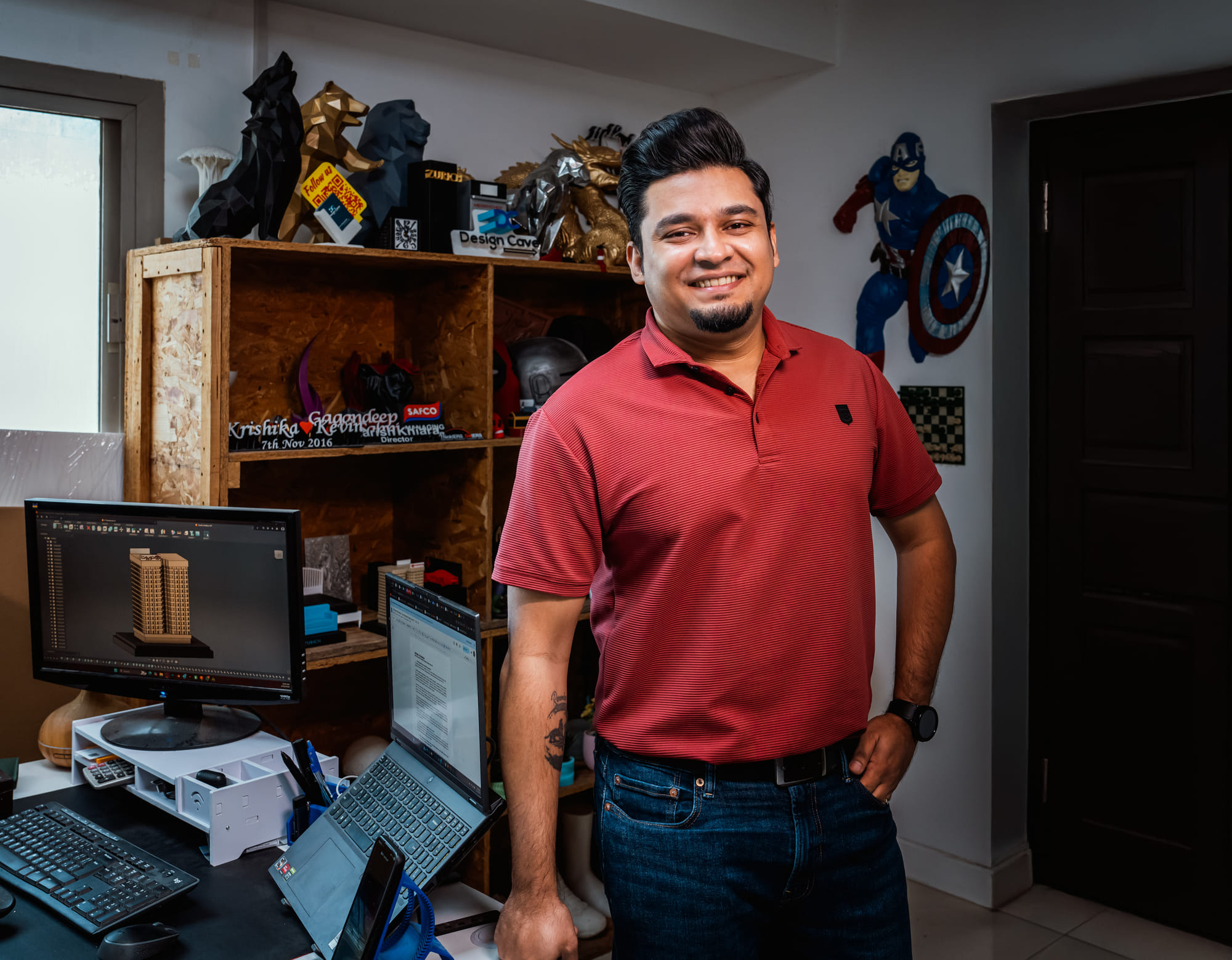Kevin Alexander, Founder and Partner of Design Cave of 3D Printing.