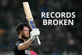 Finn Allen breaks Rohit Sharma's record and several others with 33-ball T20 World Cup century