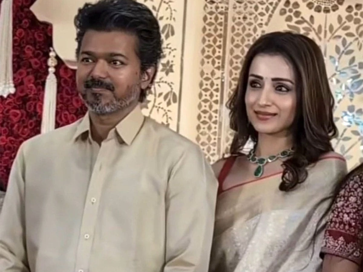 Vijay and Trisha Krishnan