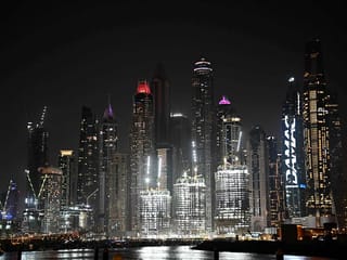 Iran conflict: Debris from aerial interception hits Dubai Marina building