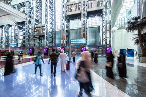 The top 10 busiest airports for international passenger traffic represent 17% of total international traffic. Dubai remains 1st, while London Heathrow and Incheon hold onto 2nd and 3rd, respectively.
