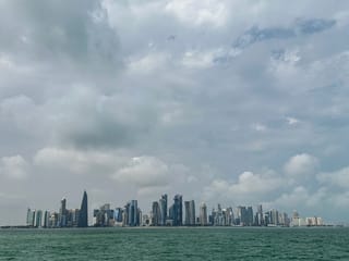 A view of Doha's skyline.