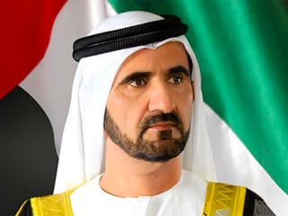 His Highness Sheikh Mohammed bin Rashid Al Maktoum, Vice President and Prime Minister of the UAE and Ruler of Dubai.