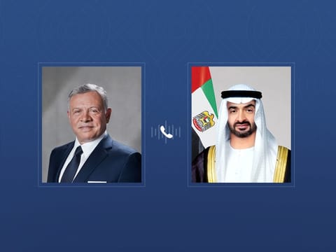 UAE and Jordan call for diplomatic solutions to regional crises