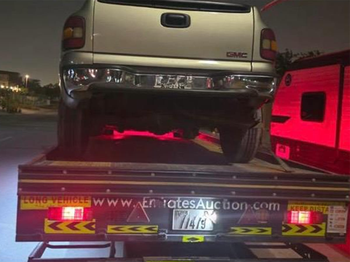 Dubai Police crack down on noisy and modified vehicles