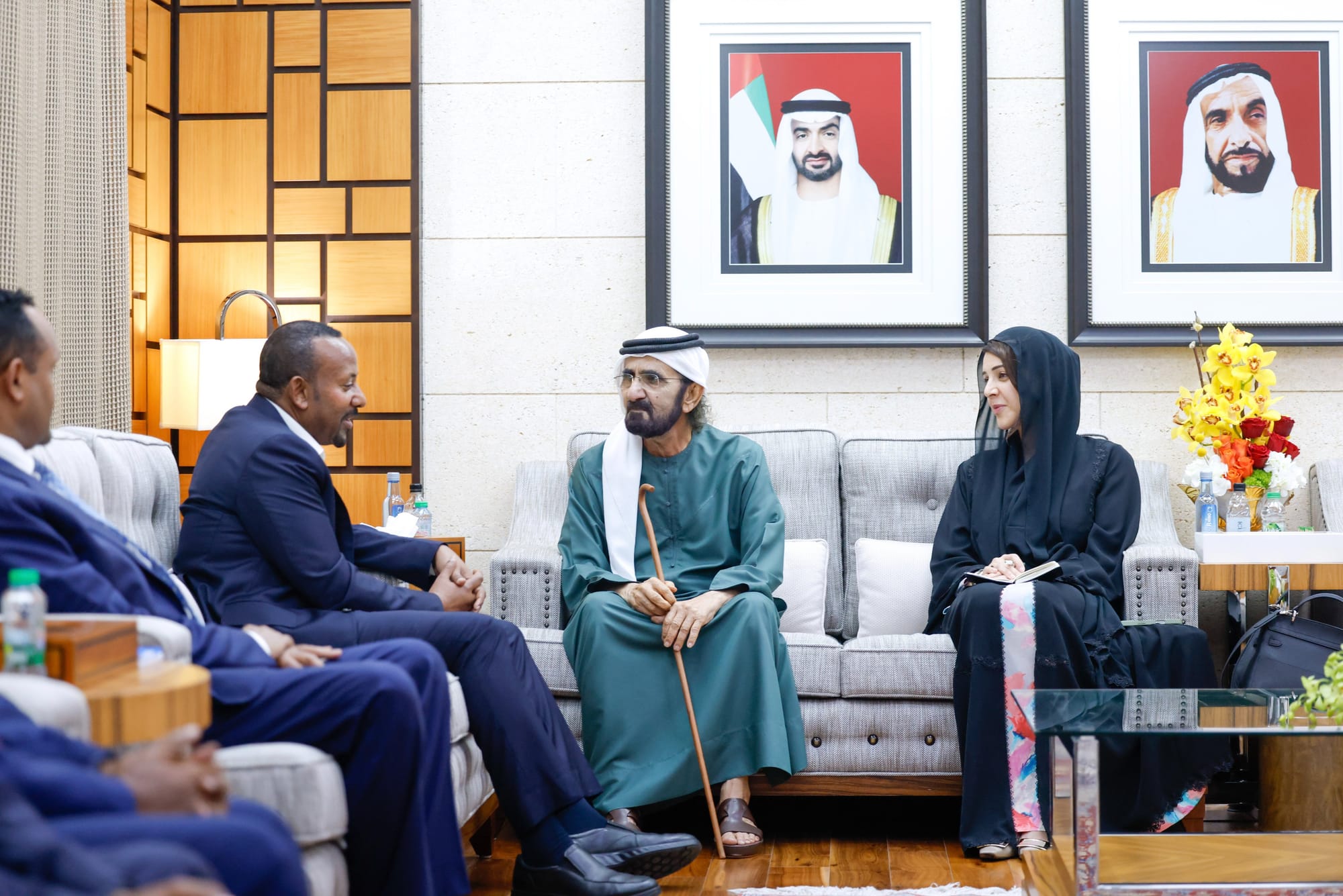 Sheikh Mohammed meets Abiy Ahmed as UAE and Ethiopia review cooperation