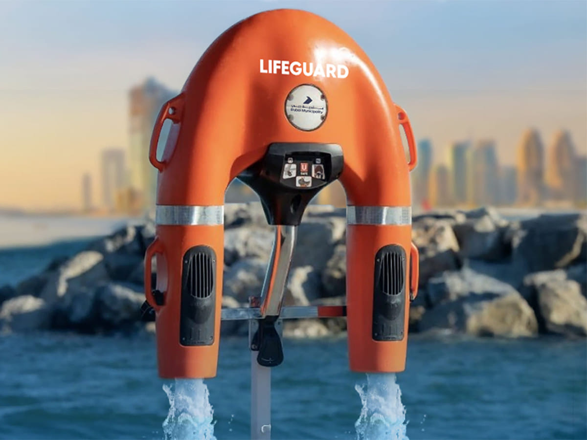 Dubai launches AI-powered beach rescue system