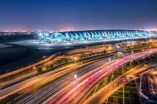 Fire extinguished near Dubai Airport after drone strike