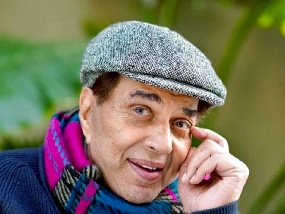 Actor Dharmendra died last year, in November. 