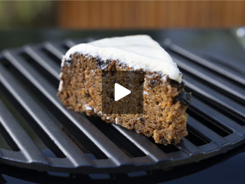 Grill & Thrill: Carrot cake on the barbie