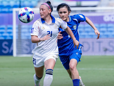 Philippines beat Uzbekistan to reach 2027 Women's World Cup