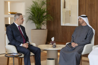 UAE President receives Turkish Foreign Minister