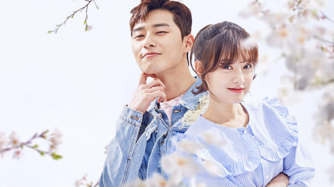 Park Seo-joon and Kim Ji-won 