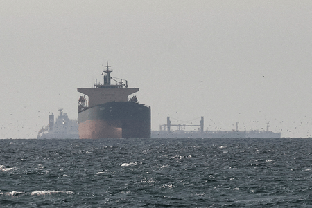 Ship passage through Strait of Hormuz