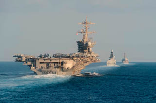 US warships transit Strait of Hormuz: media