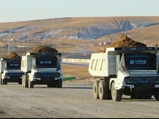 Many electric trucks in China are now driverless. Autonomous trucks are particularlly useful in mines and at closed factory sites. China sold "231,000" new energy heavy vehicles in 2025 - an increase of 182%, according to one report. This development is driven by government mandates and by the new battery swapping technology. It takes five minutes to swap batteries. Electric trucks are also substantially cheaper to run than diesel trucks.