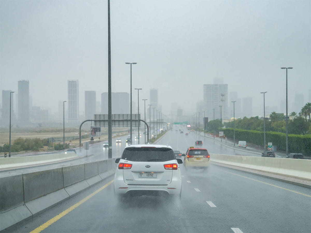 Rain in Dubai