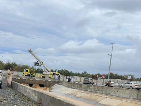 UAE rains: 15-year-old boy rescued after being swept away in Khor Fakkan valley stream