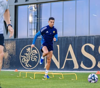 Cristiano Ronaldo resumes training in Saudi Arabia