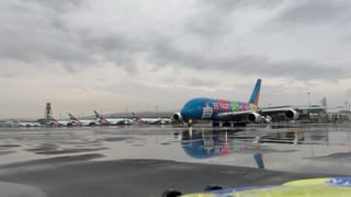 Airlines are advising travellers to check flight status and allow extra time due to delays and disruptions.