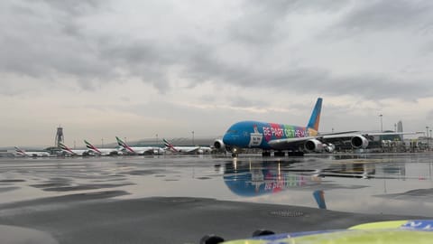 Airlines are advising travellers to check flight status and allow extra time due to delays and disruptions.