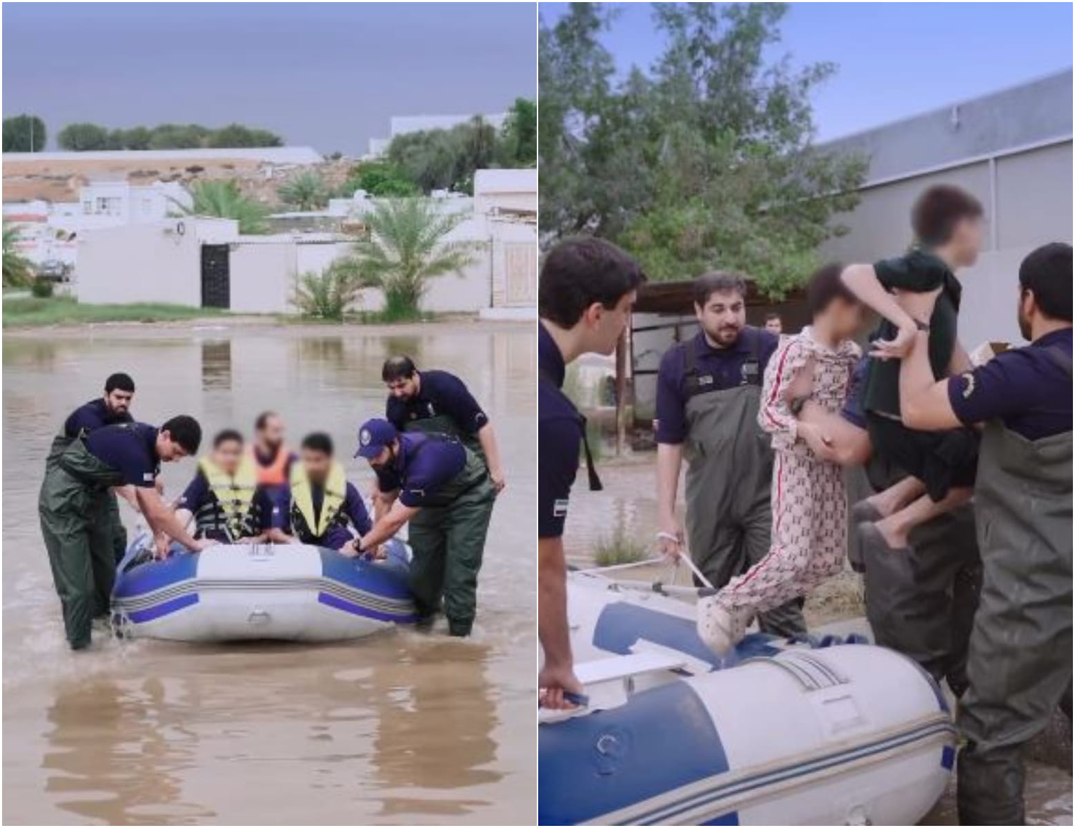 RAK Civil Defence demonstrates speed and readiness amid floods.