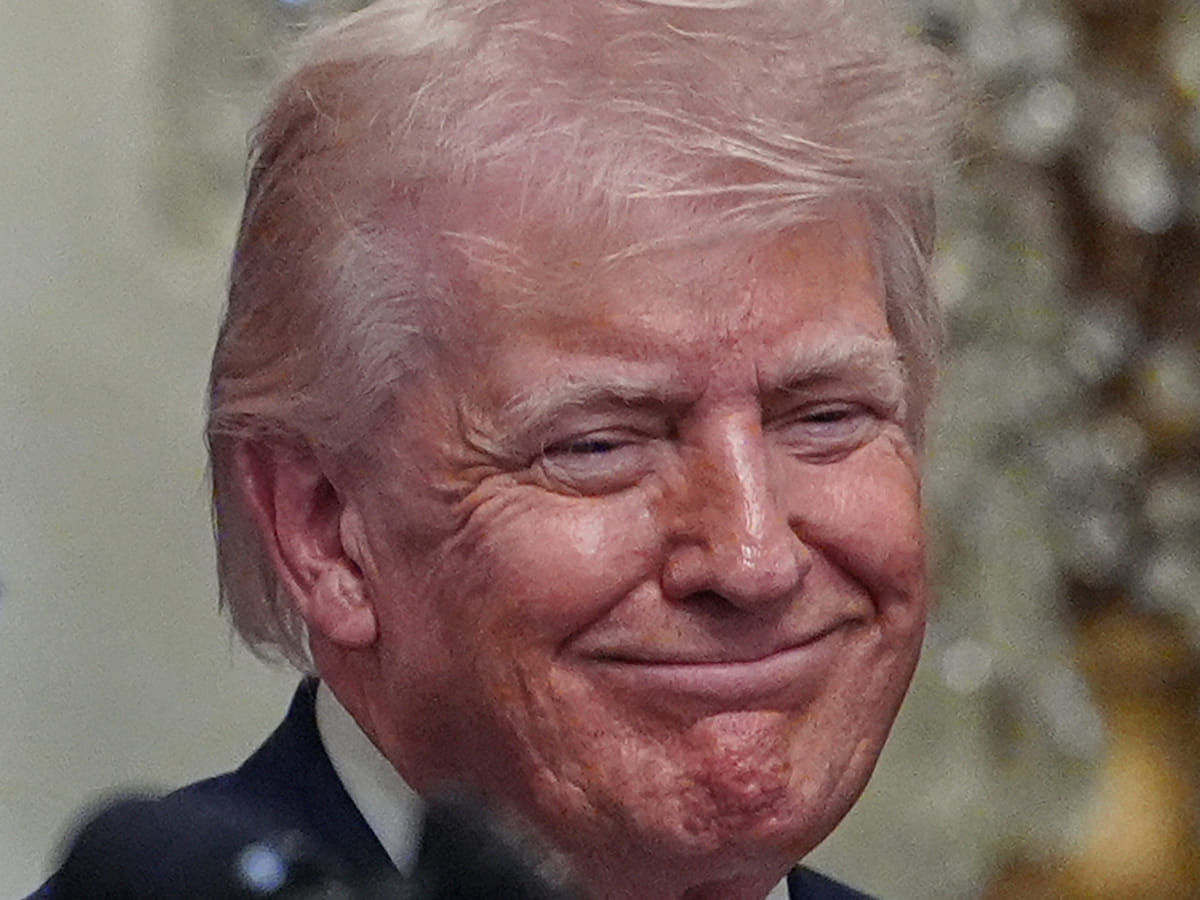 US President Donald Trump 