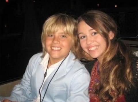 Miley Cyrus and Dylan Sprouse had dated in the early 2000s.