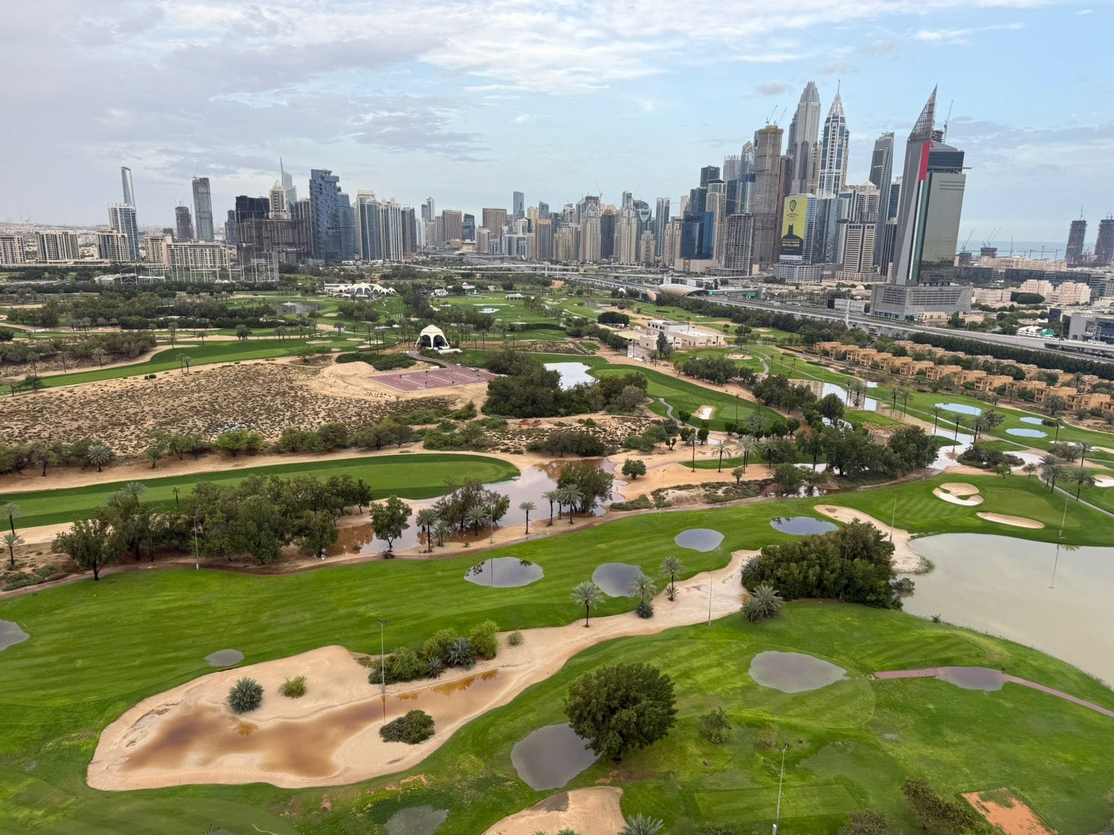 The sun shines again over Dubai after storms washed over the UAE 