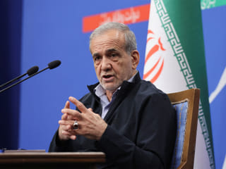 Iran’s President Masoud Pezeshkian 