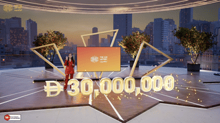 UAE Lottery show host Diala Makki during Lucky Day Draw No. 260328