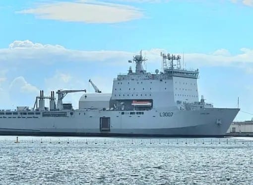 The UK is reportedly preparing to deploy 'RFA Lyme Bay', a drone mothership, to help clear naval mines in the Strait of Hormuz,.