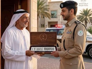 Free home delivery for lost number plates in Sharjah