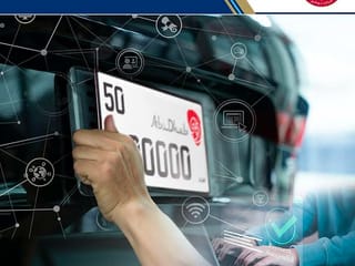 How to replace lost number plates in Abu Dhabi
