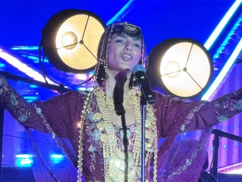 Lebanese singer Amanda Maalouf 