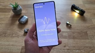 Hearapy works without needing you to look at anything, making it a far more practical, eyes-free option when you’re on the move.